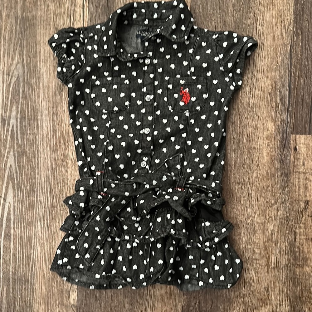 Polo ruffle dress